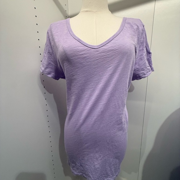 Lord & Taylor Tops - Lord & Taylor Light Purple Short Sleeve Top